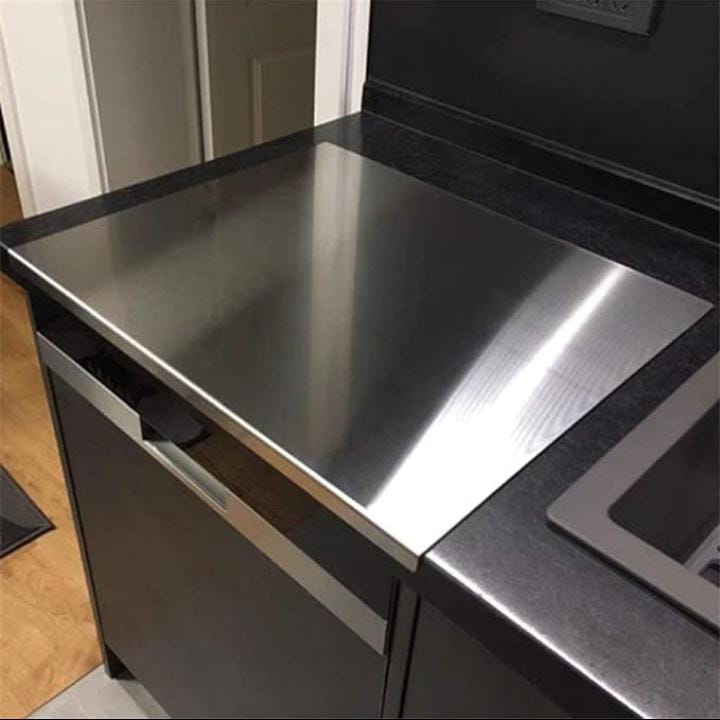 Stainless Steel Cutting Board Multipurpose Kitchen Board